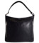 Dámská kožená kabelka přes rameno černá - Sendi Design Clare