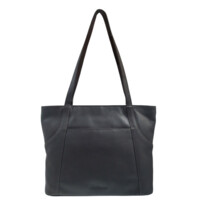 Dámská kožená kabelka přes rameno tmavě hnědá - Sendi Design Doriane