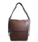 Dámská kožená kabelka batoh koňaková - Sendi Design Maronol