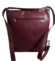 Dámská kožená kabelka batoh vínová - Sendi Design Maronol