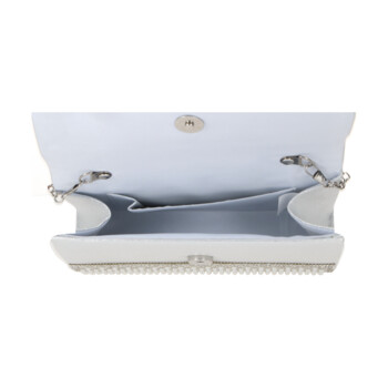 Dámské společenské psaníčko stříbrné - Michelle Moon Omana