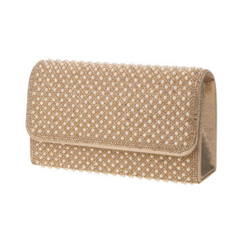 Dámské společenské psaníčko béžové - Michelle Moon Omana