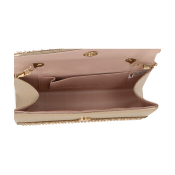 Dámské společenské psaníčko béžové - Michelle Moon Omana