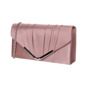 Dámské psaníčko pudrově růžové - Michelle Moon Leontina