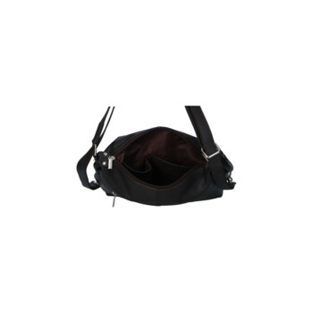 Dámská kožená kabelka batoh tmavě hnědá - Sendi Design Kirsen