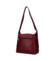 Dámská kožená kabelka batoh vínová - Sendi Design Kirsen