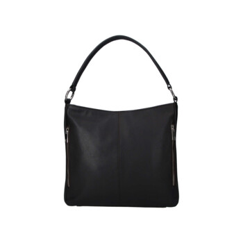 Dámská kožená kabelka přes rameno tmavě hnědá - Sendi Design Clare