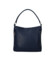 Dámská kožená kabelka přes rameno tmavě modrá - Sendi Design Clare