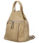 Dámský městský batoh tmavě béžový - Firenze Viva