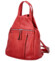 Dámský městský batoh červený - Firenze Viva