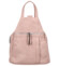 Dámský městský batoh světle růžový - Firenze Viva