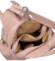 Dámský městský batoh světle růžový - Firenze Viva