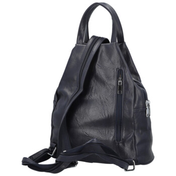 Dámský městský batoh tmavě modrý - Firenze Viva