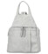 Dámský městský batoh světle šedý - Firenze Viva