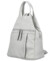 Dámský městský batoh světle šedý - Firenze Viva