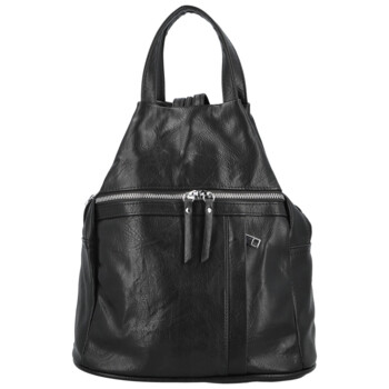Dámský městský batoh černý - Firenze Viva