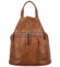 Dámský městský batoh hnědý - Firenze Viva