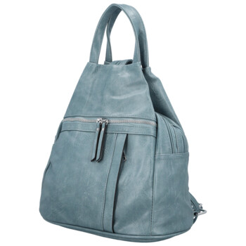 Dámský městský batoh džínově modrý - Firenze Viva