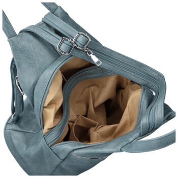 Dámský městský batoh džínově modrý - Firenze Viva