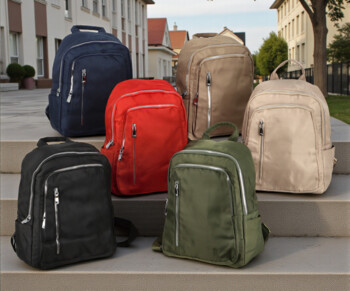 Dámský batoh černý - Firenze Lusso