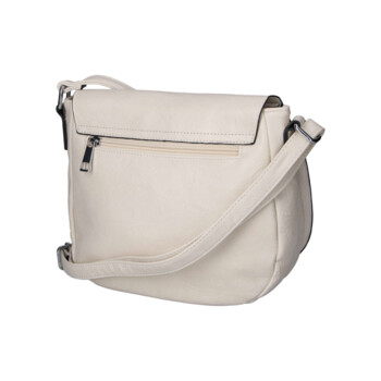Dámská crossbody kabelka světle béžová - Firenze Maiami