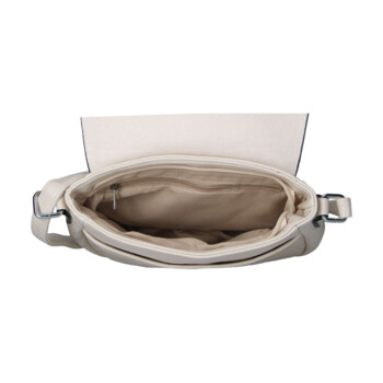 Dámská crossbody kabelka světle béžová - Firenze Maiami