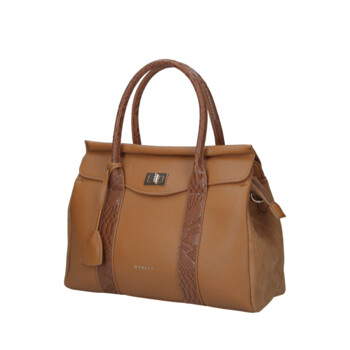 Dámská kabelka hnědá - MaxFly Bella