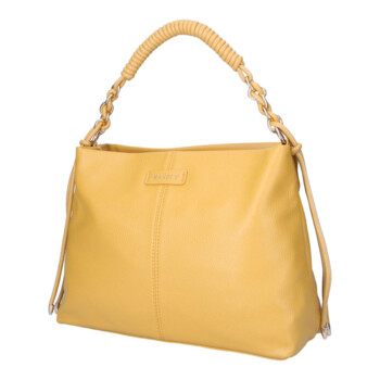 Dámská kabelka do ruky žlutá - MaxFly Eugenie