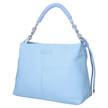 Dámská kabelka do ruky nebesky modrá - MaxFly Eugenie