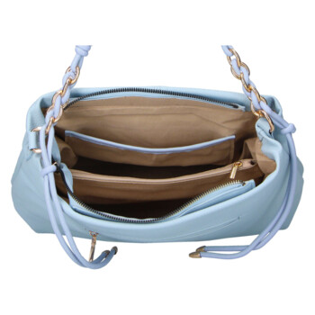 Dámská kabelka do ruky nebesky modrá - MaxFly Eugenie
