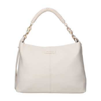 Dámská kabelka do ruky světle béžová - MaxFly Eugenie