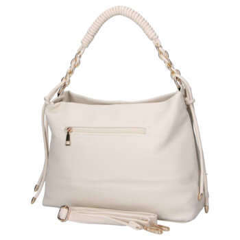 Dámská kabelka do ruky světle béžová - MaxFly Eugenie
