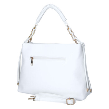 Dámská kabelka do ruky bílá - MaxFly Eugenie