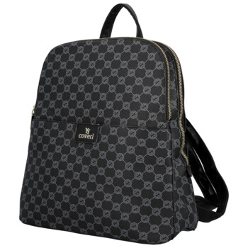 Dámský městský batoh černý - Coveri Almin