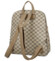 Dámský městský batoh tmavě béžový - Coveri Almin