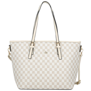 Dámská kabelka přes rameno světle béžová - Coveri Alma