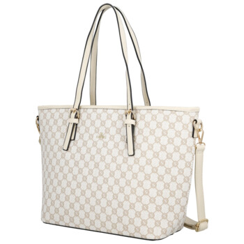 Dámská kabelka přes rameno světle béžová - Coveri Alma