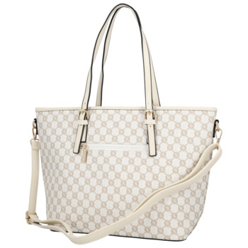 Dámská kabelka přes rameno světle béžová - Coveri Alma