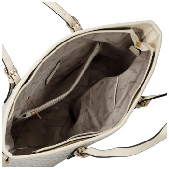 Dámská kabelka přes rameno světle béžová - Coveri Alma