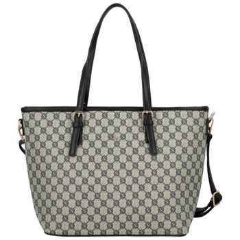 Dámská kabelka přes rameno černo bílá - Coveri Alma