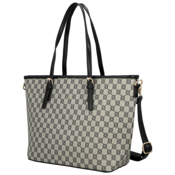 Dámská kabelka přes rameno černo bílá - Coveri Alma