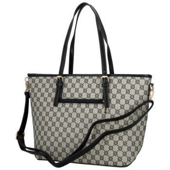 Dámská kabelka přes rameno černo bílá - Coveri Alma