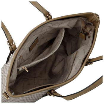 Dámská kabelka přes rameno tmavě béžová - Coveri Alma