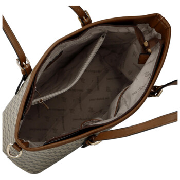 Dámská kabelka přes rameno hnědá - Coveri Alma