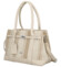 Dámská kabelka přes rameno světlá taupe - Coveri Plasia