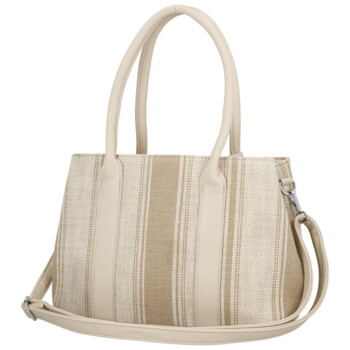 Dámská kabelka přes rameno světlá taupe - Coveri Plasia