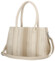 Dámská kabelka přes rameno světlá taupe - Coveri Plasia