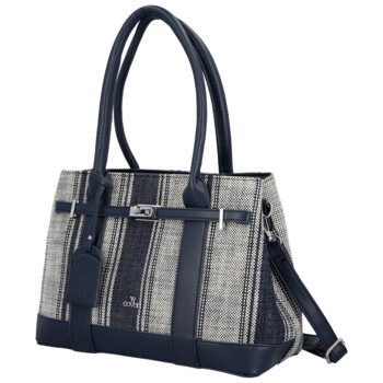 Dámská kabelka přes rameno tmavě modrá - Coveri Plasia