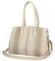Dámská kabelka přes rameno světlá taupe - Coveri Plasa