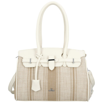 Dámská kabelka přes rameno tmavě béžová - Coveri Plasa